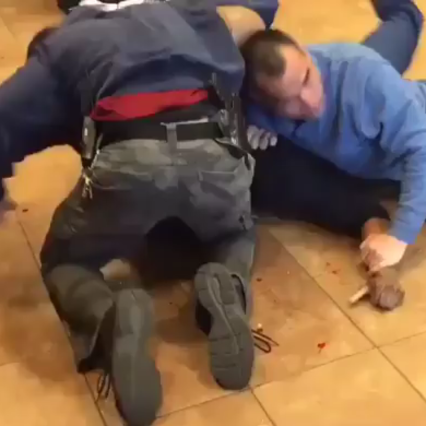 Police Beat Young Black Man Bloody